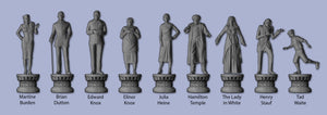 Custom Set of Miniatures on Pedestals