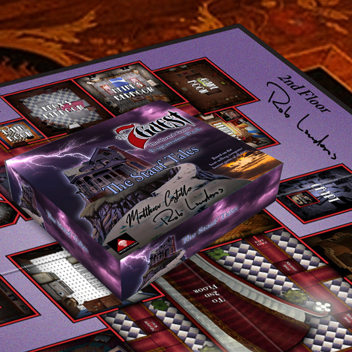 The 7th Guest Board Game and The Stauf Tales Expansion Pack Signed